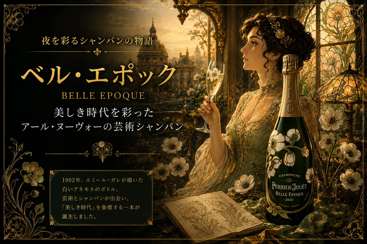 ベルエポック — 美しき時代を彩った芸術シャンパン