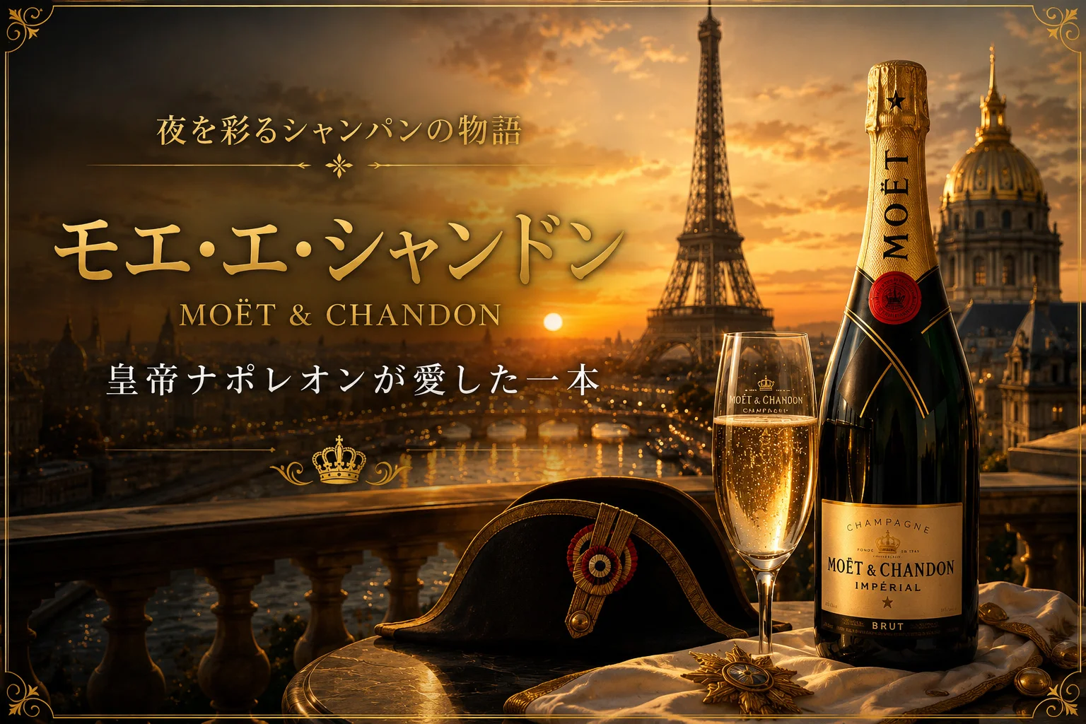モエ・エ・シャンドン — 皇帝ナポレオンが愛した一本